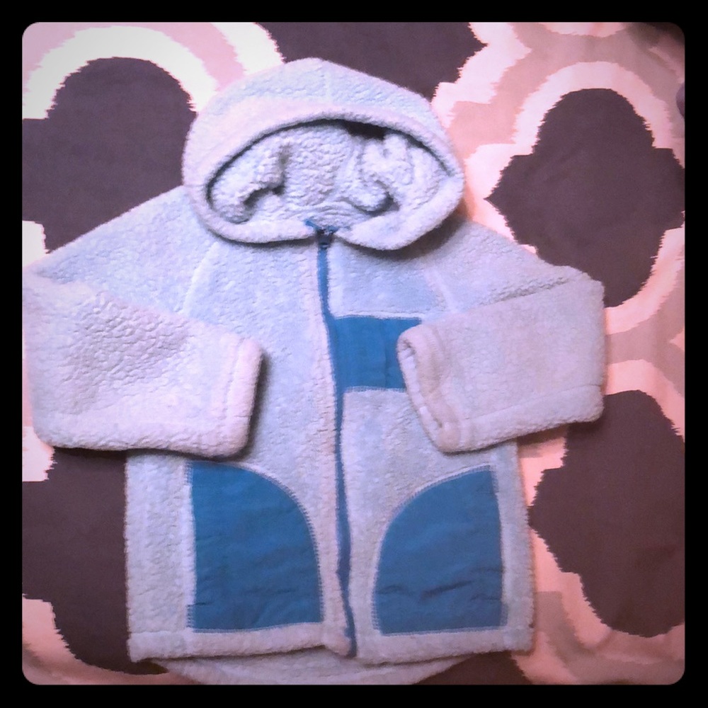 Blue jacket with pockets